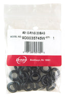 Danco 9/16 in. D X 0.31 in. D Rubber O-Ring 20 pk