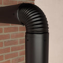 Imperial 8 in. D X 8 in. D 90 deg Galvanized Steel Stove Pipe Elbow, Pack of 4