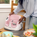 2-in-1 Booster Feeding High Chair and Floor Seat - Pink