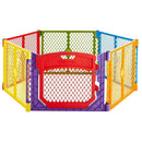 Superyard Colorplay Ultimate 6 Panel Free Standing Play Yard