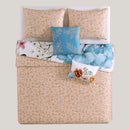 Bebejan Maia Blue 5 Piece Reversible Comforter Set - King