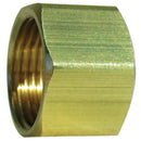 JMF Company 3/16 in. Compression X 3/16 in. D Compression Brass Nut, Pack of 5