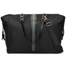 ELLE Luggage Eleganza 32L Monogram Weekender Tote Bag - Black