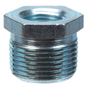 Billco Corporation 1/2 in. MPT X 3/8 in. D MPT Galvanized Hex Bushing, Pack of 5