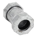STZ Industries 1 in. Compression X 1 in. D Compression Galvanized Malleable Iron 3 in. L Coupling