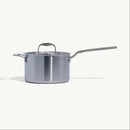4QT Stainless Clad Saucepan