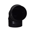 Imperial 4 in. D X 4 in. D Adjustable 90 deg Galvanized Steel Stove Pipe Elbow, Pack of 4