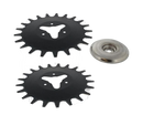 Stihl RG KM Replacement Blades & Rider Plate Kit 4180-007-4100