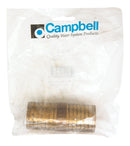 Campbell Red Brass 1.25 in. Insert Couple