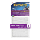 Filtrete 16 in. W X 25 in. H X 1 in. 1500 MPR Pleated Allergen Air Filter 1 pk, Pack of 4