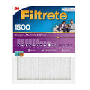 Filtrete 16 in. W X 25 in. H X 1 in. 1500 MPR Pleated Allergen Air Filter 1 pk, Pack of 4