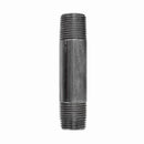 STZ Industries 3/8 in. MIP each X 3/8 in. D MIP Black Steel 3-1/2 in. L Nipple, Pack of 5