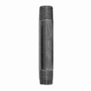 STZ Industries 3/8 in. MIP each X 3/8 in. D MIP Black Steel 4-1/2 in. L Nipple, Pack of 5