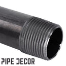 STZ Industries 3/4 in. MIP each X 3/4 in. D MIP Black Steel 7 in. L Nipple