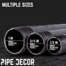 STZ Industries 3/4 in. MIP each X 3/4 in. D MIP Black Steel 7 in. L Nipple