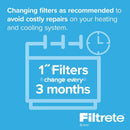 Filtrete 12 in. W X 36 in. H X 1 in. 1500 MPR Pleated Air Filter 1 pk, Pack of 4