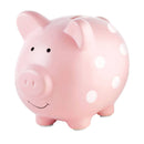 Piggy Bank - Pink Polka