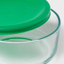 6pc (set of 3) 2c Round Glass Food Storage Container Set Green - ™