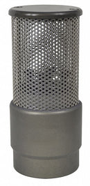 Moon American 5-11/16" Aluminum Strainer,Barrel,1-1/2 In Female NST - 896-1524