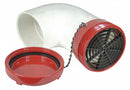 Moon American Dry Hydrant 90 Degrees Adapter, 4-1/2 in Male Thread Outlet, 6 in Size, 100 psi Max. Pressure - 299-604525