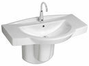 American Standard Chrome, Gooseneck, Bathroom Sink Faucet, Motion Sensor Faucet Activation, 0.35 gpm - 6055164.002