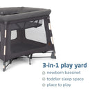 Swift Baby Playpen with Mat - Classic Graphite