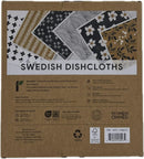 Eco-Friendly Swedish Dishcloths - 12-Piece Set in Grey and Beige