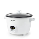 Aroma 20-Cup Rice & Grain Cooker with Granite Coating - White