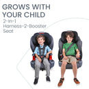 Grow with You Harness SafeWash Booster Car Seat - Mod Black
