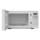 700W 0.6cu ft Countertop Microwave Oven White