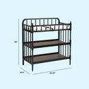 Jenny Lind Changing Table in Ebony Finish