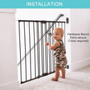 Easy Swing and Lock Stairway Gate