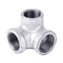 STZ Industries 1/2 in. FIP each X 1/2 in. D FIP 1/2 in. D FIP Galvanized Malleable Iron Side Out Elb