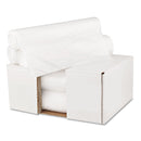 GEN High Density Can Liners, 10 Gal, 6 Microns, 24" X 23", Natural, 1,000/Carton - GEN242306