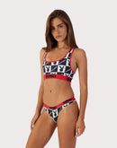Psd Underwear Playboy Checkers Thong