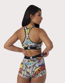 Psd Underwear Money Strip Sports Bra