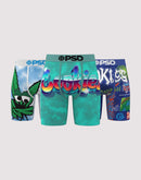 Psd Underwear Cookies High Boxer Briefs 3-Pack
