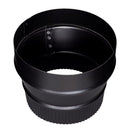 Imperial 7 in. D X 6 in. D Galvanized Steel Stove Pipe Reducer
