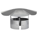 Imperial 9 in. Galvanized Steel Chimney Cap, Pack of 2