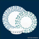 8.5" Salad Plates - Abstract Blue
