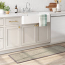 Textured Pet Kitchen Runner Rug - Gray
