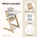 Tripp Trapp Complete High Chair - Oak Natural/Nordic Blue