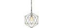 Bellini One-Light Chandelier in Brushed Nickel
