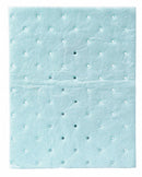 Brady 10 in Absorbent Pad, Fluids Absorbed: Chemical, Hazmat, Heavy, 5.5 gal, 100 PK - SRPH100