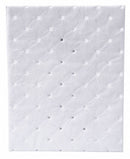 Brady 10 in Absorbent Pad, Fluids Absorbed: Oil-Based Liquids, Heavy, 11.1 gal, 200 PK - SRPO200