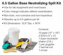 Brady Spill Kit/Station, Bucket, Chemical, Hazmat, 5 gal - SKA-BKTBASE