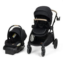 Zelia Pro 5-in-1 Travel System with Mico Pro Infant Car Seat - Caspian Caviar