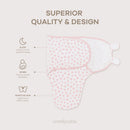 Adjustable Baby Swaddle Blankets - Pack of 3