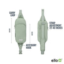 Crossbody Sling Water Bottle Bag - Green