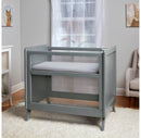 Mesh 2-in-1 Mini Crib - Gray